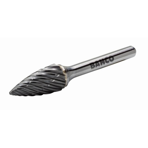 Limas rotativas ojivales con punta de carburo de tungsteno para acero de alta aleación | G-S